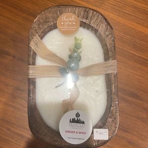 Ginger and spice candle